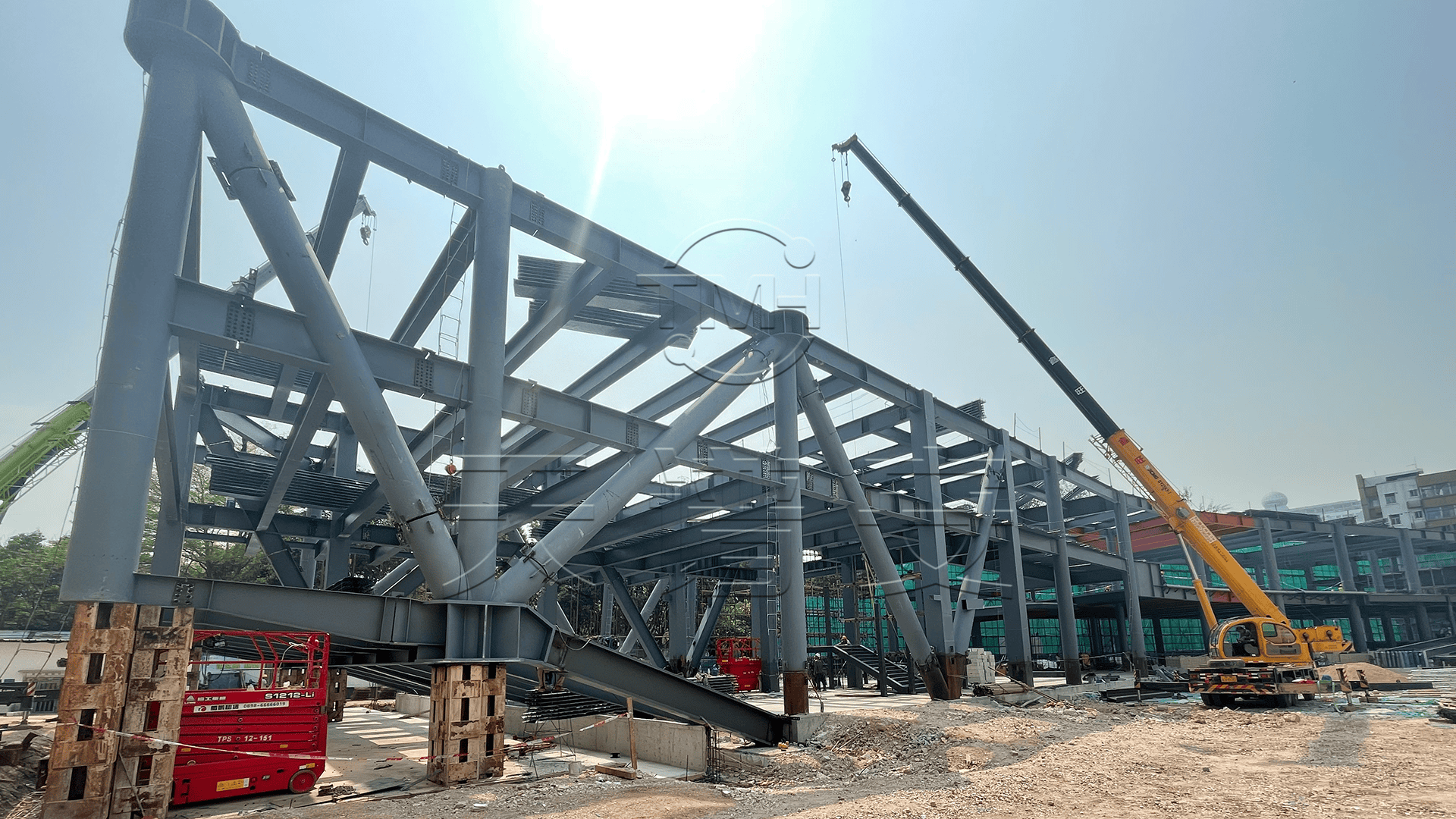 【天譜安鋼結(jié)構(gòu)展廳案例】——深圳白石洲智慧城市展廳 佛山鋼結(jié)構(gòu)車(chē)間工程案例